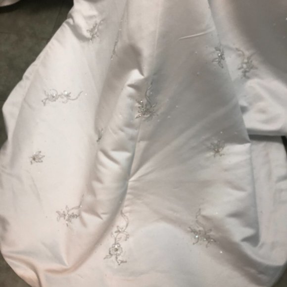 New Sexy Bridal Gown, White Mermaid Wedding Dress, Corset  Sz 6  Reg $1399 - Picture 9 of 10